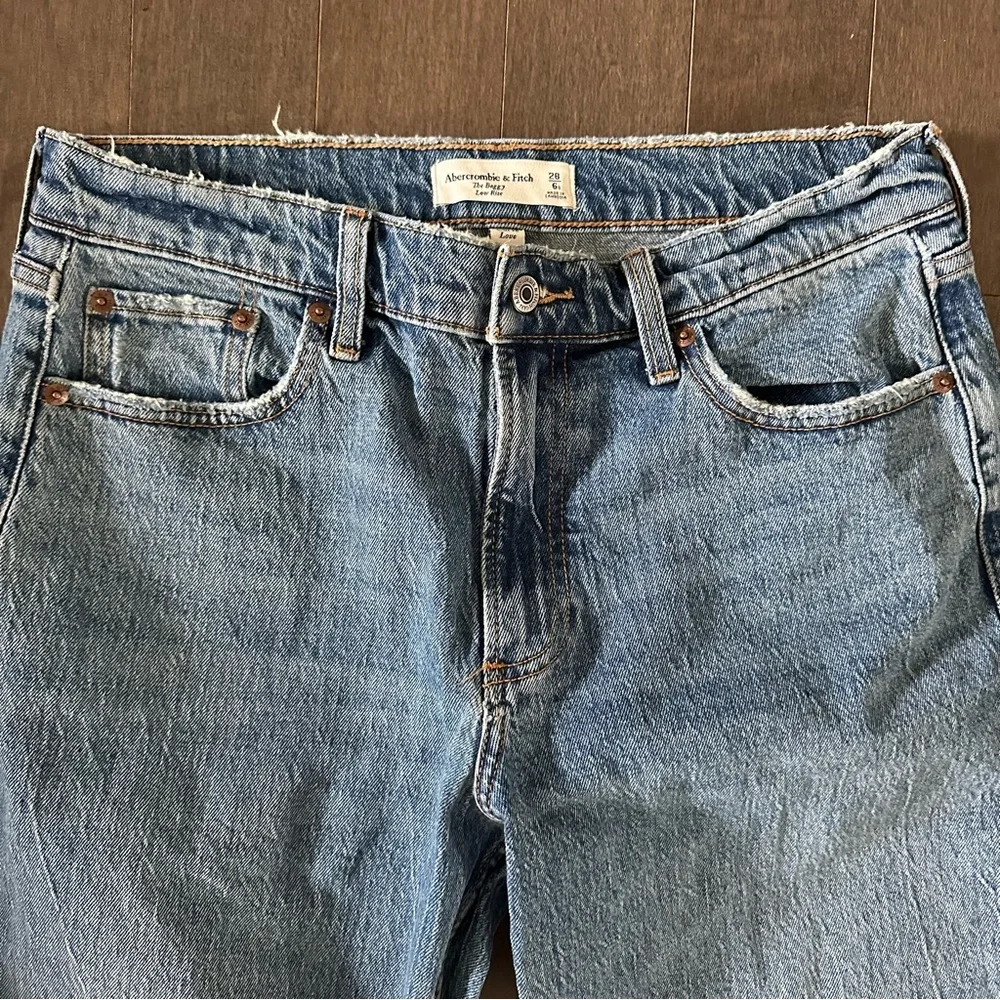 Abercrombie & Fitch The Baggy Low Rise 28/6S - Picture 2 of 8